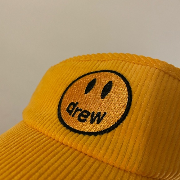 Drew - Yellow Curdoroy Visor - Picture 3 of 4